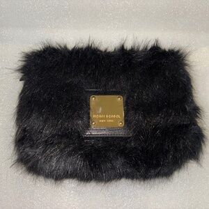 Henri Bendel Faux Fur Flap Bag